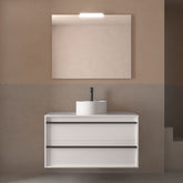 Mueble de baño ATTILA 1000 2 cajones - Encimera - BañoClick